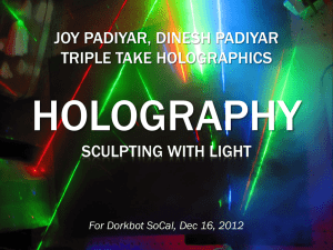 powerpoint - Triple Take Holographics