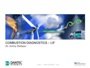 Laser Diagnostics on Combustion