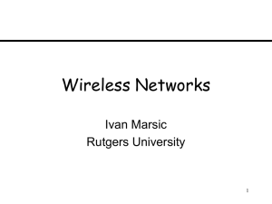Wireless Networks - book - ECE
