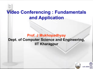 Video Conferencing - Indian Institute of Technology Kharagpur