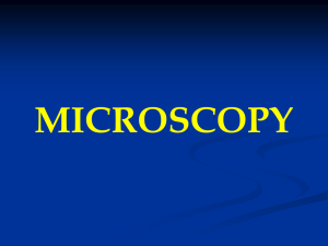 MICROSCOPY
