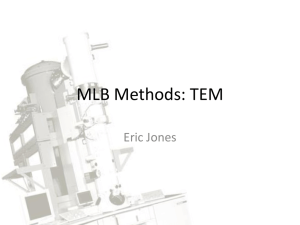 MLB Methods: TEM
