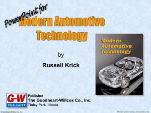 Modern Automotive - Chapter 9 Powerpoint
