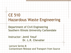 Lecture series 8 - Civil and Environmental Engineering | SIU