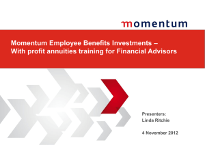 With profit annuity training for FA`s (2)