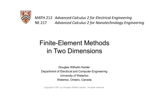 10.FiniteElements2D - Electrical and Computer Engineering