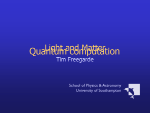 Qu Computing - Physics & Astronomy