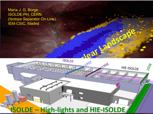 ISOLDE Facility at CERN: highlights and future plans