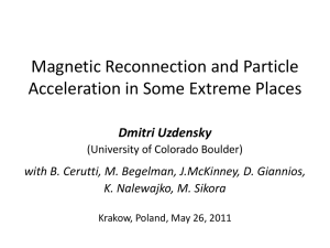 Magnetic Reconnection, Particle Acceleration, and Radiation in