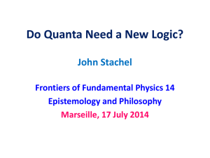 slides  - Frontiers of Fundamental Physics (FFP14)