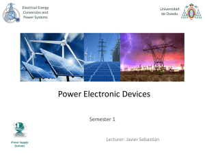 Power diodes. - Universidad de Oviedo