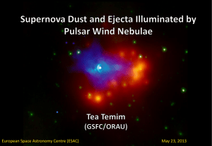 Supernova Dust and Ejecta Illuminated by Pulsar Wind Nebulae