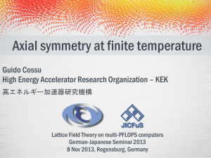 U(1)_A symmetry at finite temperature