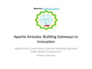 Apache Airavata - Indiana University