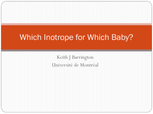 Which Inotrope for Which Baby?