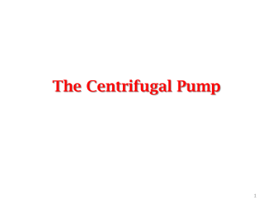 8-The Centrifugal Pump