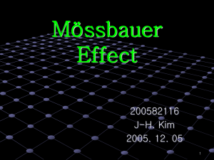 Mössbauer Effect