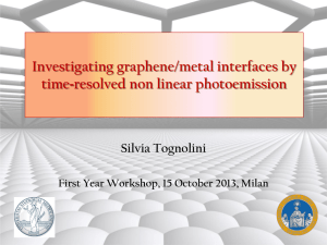 Silvia Tognolini First Year Workshop, 15 October 2013, Milan