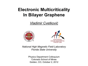Electronic Multicriticality In Bilayer Graphene