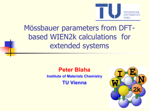1. Mössbauer parameters from DFT-based - Extra Materials