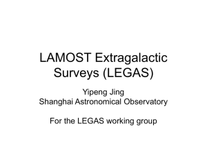 LAMOST Extragalactic Surveys (LEGAS)