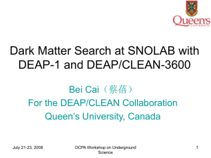 Dark Matter Search at SNOLAB with DEAP-1 and DEAP/CLEAN-3600