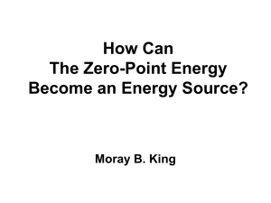 How Can the Zero-Point Energy Become an Energy