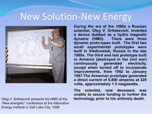 Hydro-Magnetic Dynamo PowerPoint Presentation