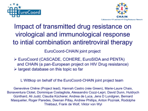 Impact of transmitted drug resistance on virological and
