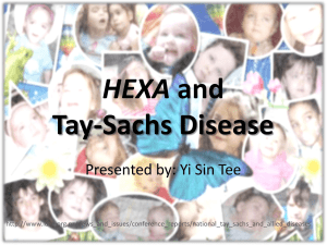 File - Tay-Sachs Disease (TSD)
