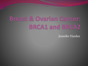 Genetic risk & breast cancer
