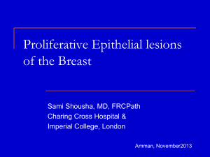 2013 Amman Proliferative lesions - IAP-AD
