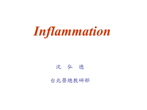 localized inflammatory response
