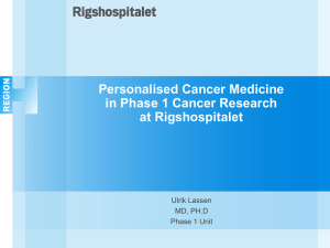 Personalised Cancer Medicine - rh