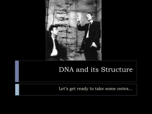 DNA and its Structure