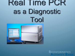 Real Time PCR presentation