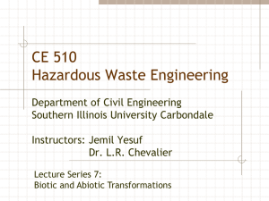 Lecture series 7 - Civil and Environmental Engineering | SIU