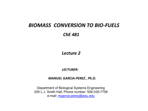 Thermal-Conversion Technologies of Biomass(2)