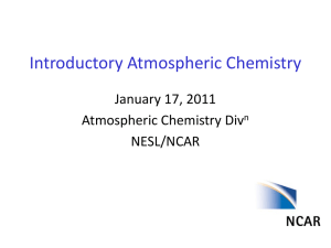 PPTX - NESL`s Atmospheric Chemistry Division