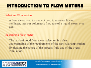 FLOMEC - Trimec Flow Products