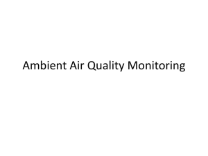 Ambient Monitoring