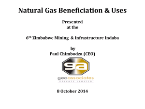Paul Chimbodza Oil and gas Beneficiation