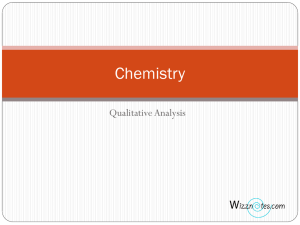 Chemistry - Wizznotes.com