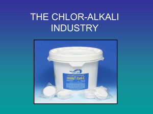 Grade 12 Chloralkali Industry