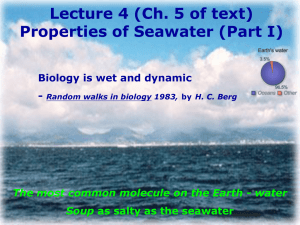 of Seawater