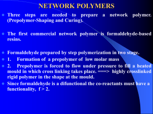 Network polymers