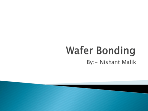 Wafer Bonding