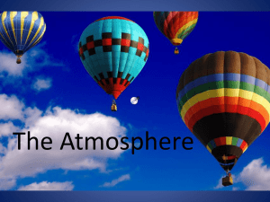 The Atmosphere - Moore Middle School