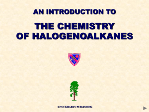 Haloalkenes presentations