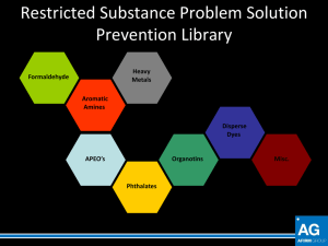Restricted Substance Problem Solution Prevention